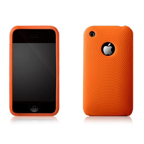 картинка Чехол More Swirling Series Silicone Case Orang for iPhone 3G/ 3GS (AP05-001ORG) от магазина КомпьютерЦентр