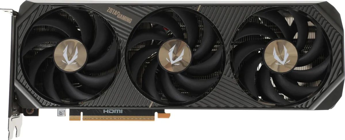 картинка Видеокарта 16Gb GDDR7 GeForce RTX 5070 Ti ZOTAC SOLID SFF; PCI-E 5.0; 256 bit; 2452/ 28000; DPх3, HDMIх1; 3 FAN (ZT-B50710D3-10P) от магазина КомпьютерЦентр