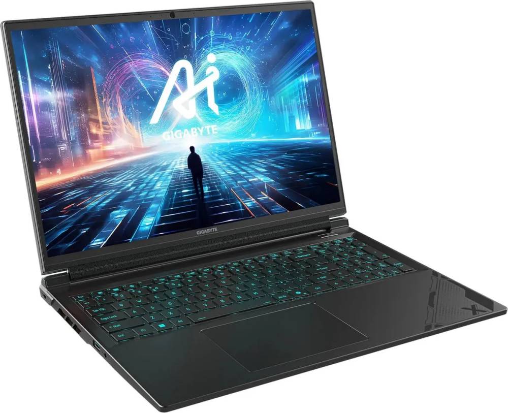 картинка Ноутбук Gigabyte G6X 16'' FHD IPS/  Intel Core i7-13650HX/  RAM 16Gb/  SSD 1024Gb/  RTX 4060 8Gb/  NoOS (9KG-43KZ854SD) черный от магазина КомпьютерЦентр