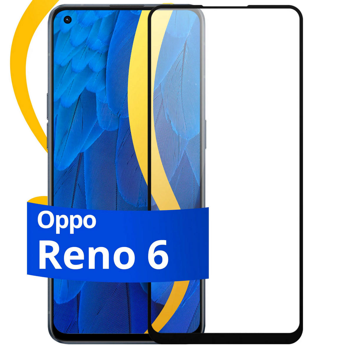картинка Стекло защитное для Oppo Reno 6 от магазина КомпьютерЦентр