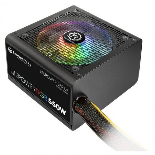 картинка Блок питания Thermaltake 650W Litepower RGB 650 (PS-LTP-0650NHSANE-1) от магазина КомпьютерЦентр