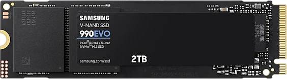 картинка SSD накопитель 2Tb Samsung 990 EVO M.2 2280, PCI-E 4.0 x4 (MZ-V9E2T0BW) от магазина КомпьютерЦентр