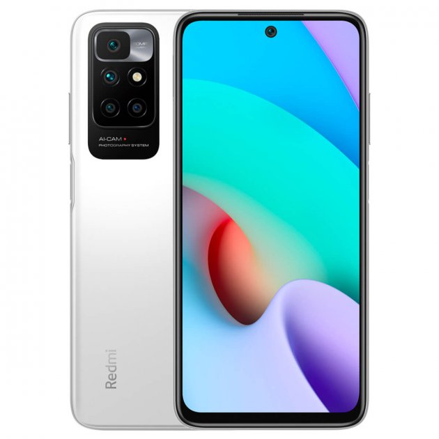 картинка Смартфон Xiaomi Redmi 10 2022 4Gb 128Gb White от магазина КомпьютерЦентр