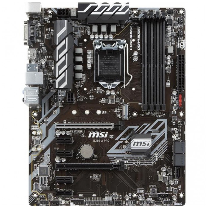 картинка Материнская плата MSI B360-A PRO (B360-A PRO) от магазина КомпьютерЦентр