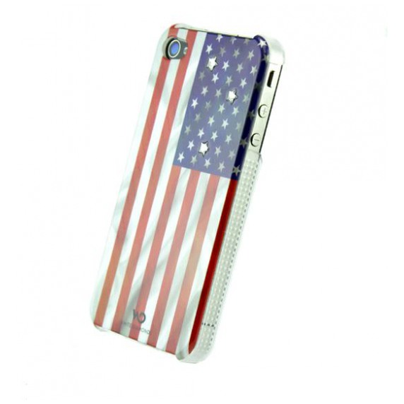 картинка Чехол White Diamonds Flag USA for iPhone 4/4S (1110FLA06) от магазина КомпьютерЦентр