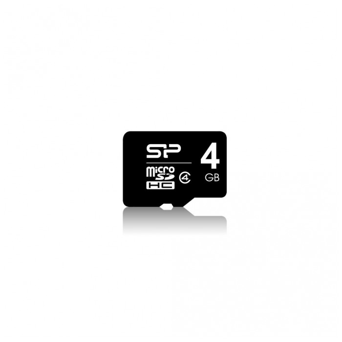картинка Карта памяти SiliconPower 4Gb microSDHC no SD Adapter class 4  (SP004GBSTH004V10) от магазина КомпьютерЦентр