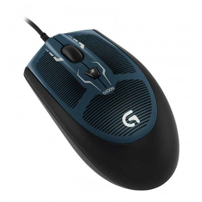 картинка Мышка Logitech Gaming G100s Blue-Black USB (910-003534) от магазина КомпьютерЦентр