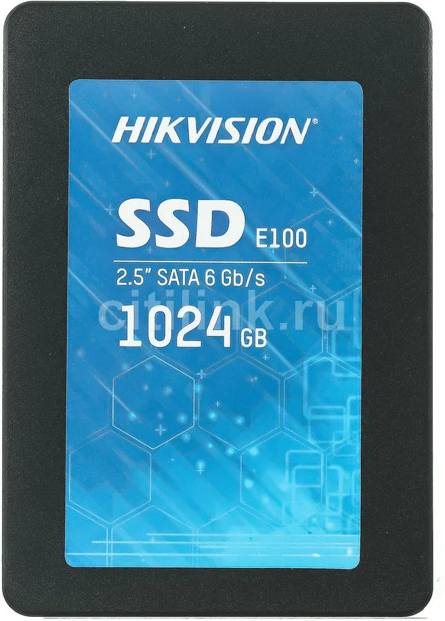 картинка SSD накопитель 1 Tb 2.5'' Hikvision E100 Series SATAIII (HS-SSD-E100/ 1024G) от магазина КомпьютерЦентр