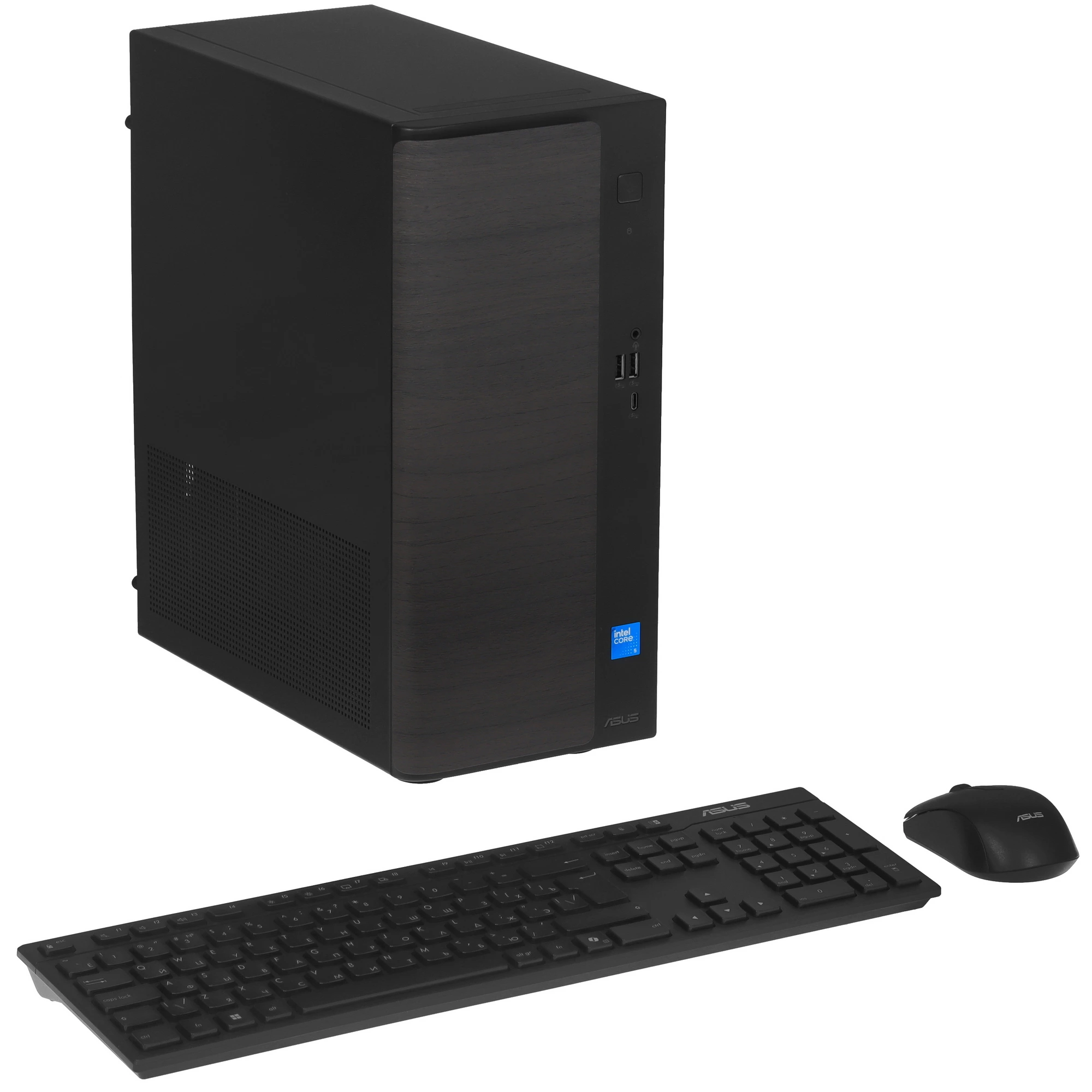 картинка ПК Asus V501MV-05210H0390 Core 5 210H /  330W /  Air Cooler /  16GB DDR5 / 512GB /  NO OS /  Wi-Fi+ Bluetooth: 5.4/  KB+M /  Black от магазина КомпьютерЦентр