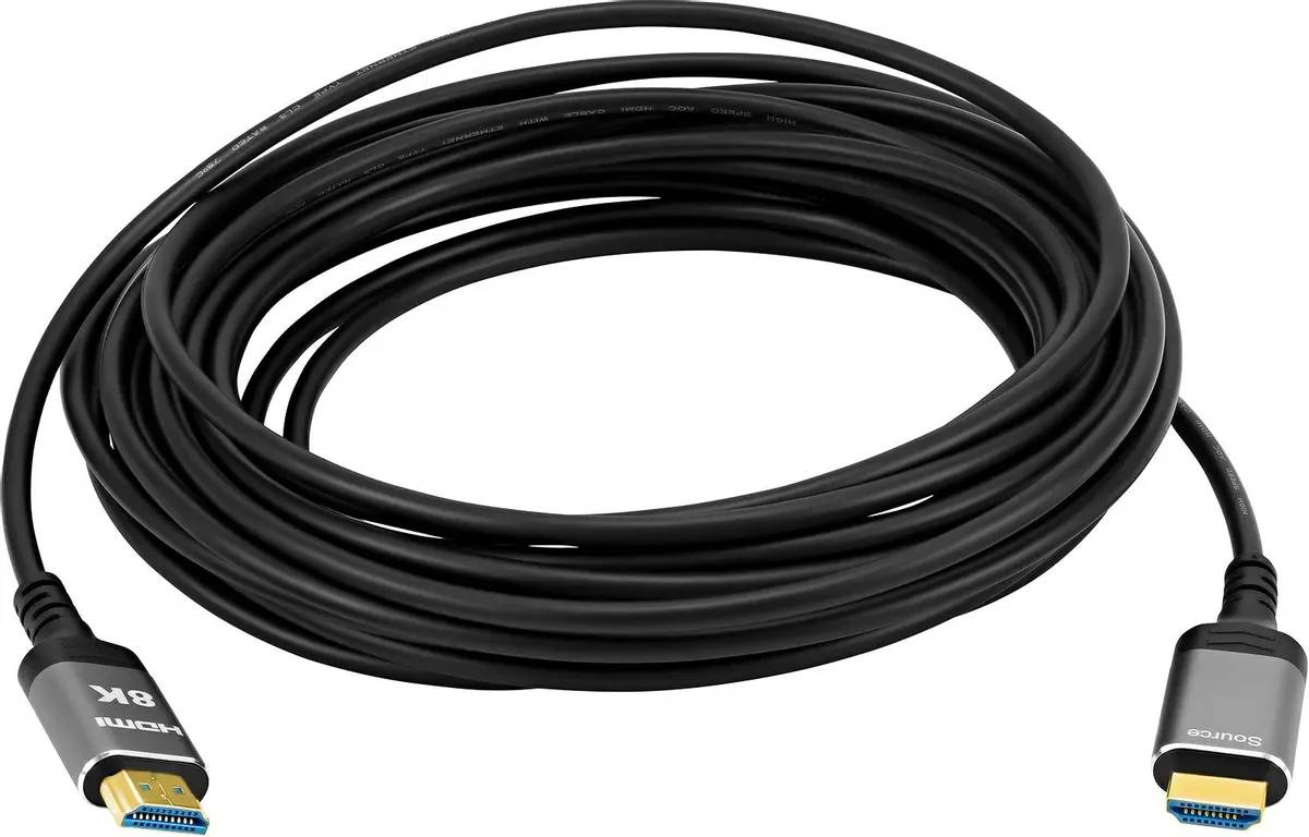 картинка Кабель аудио-видео Digma HDMI 2.1 AOC HDMI (m)/ HDMI (m) 70м. черный (HDMI-AOC2.1-70) от магазина КомпьютерЦентр