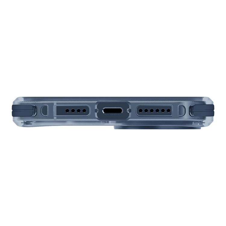 картинка Чехол Uniq HYBRID MAGCLICK CHARGING (MagSafe) COMBAT (AF) для iPhone 15 Pro 6.1'', синий дым (Smoke Blue) IP6.1P(2023)-COMAFMSBU от магазина КомпьютерЦентр