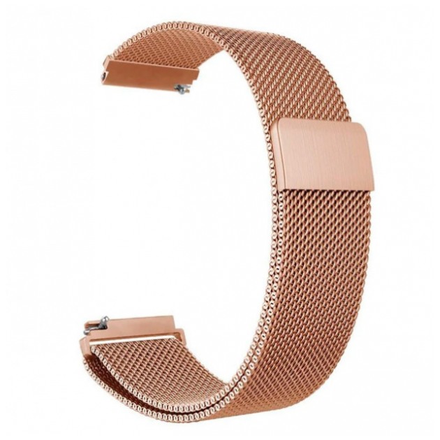 картинка Ремешок для Samsung Galaxy Watch 46mm (22mm) Milanese Loop Metal Gold от магазина КомпьютерЦентр