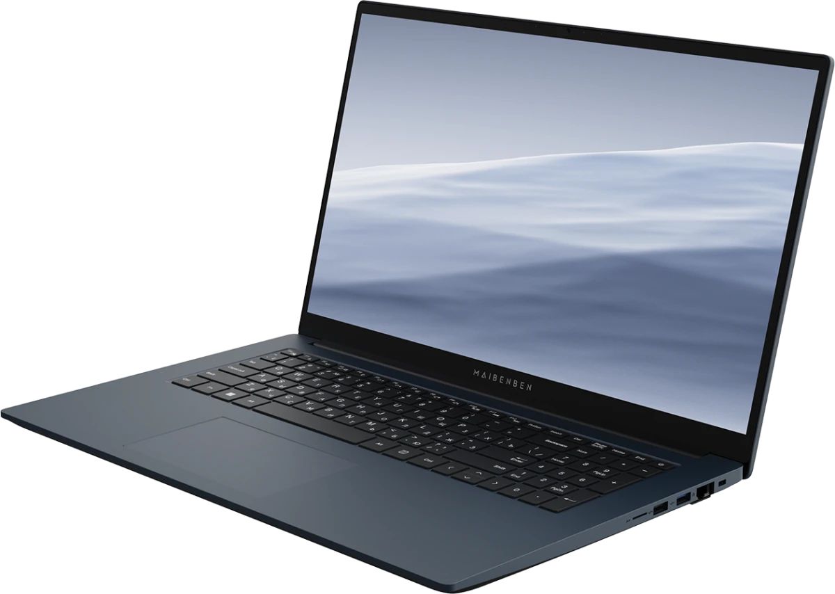 картинка Ноутбук MAIBENBEN M17A-i322UM 17.3'' FHD/  Intel Core I3-1220P/  16Gb/  512Gb SSD/  Linux/  Blue (M17A-I322UMF1SLURE3) от магазина КомпьютерЦентр