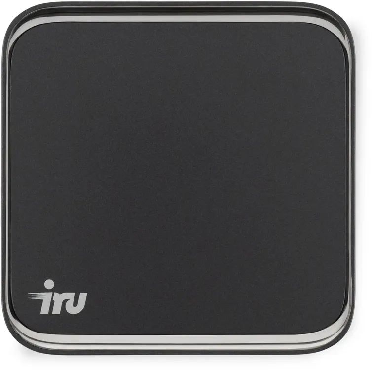 картинка Неттоп IRU (1975175) 310TLCN Core i5 1135G7 (2,4 ГГц)/  16ГБ/  512ГБ SSD/  Iris Xe/  WiFi / BT /  no OS/  Black от магазина КомпьютерЦентр