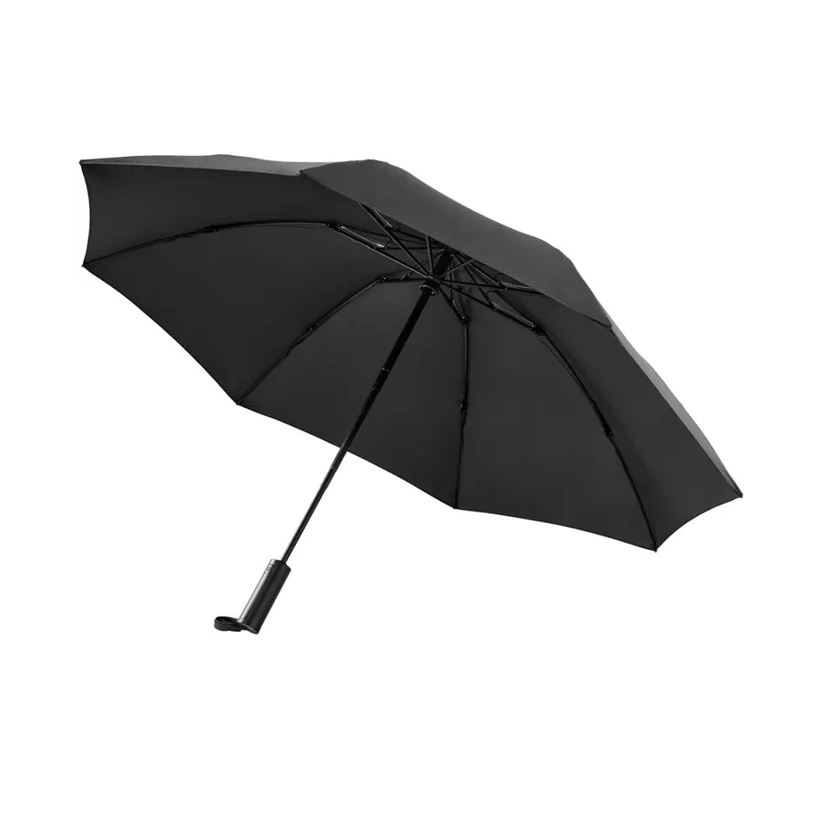 картинка Зонт автоматический Xiaomi 90 Points Automatic Umbrella with LED Flashlight Black от магазина КомпьютерЦентр