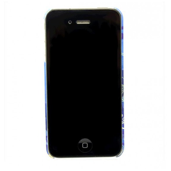 картинка Чехол Odoyo Fiesta Case Aqua for iPhone 4/4S (PH-FC10AQ) от магазина КомпьютерЦентр
