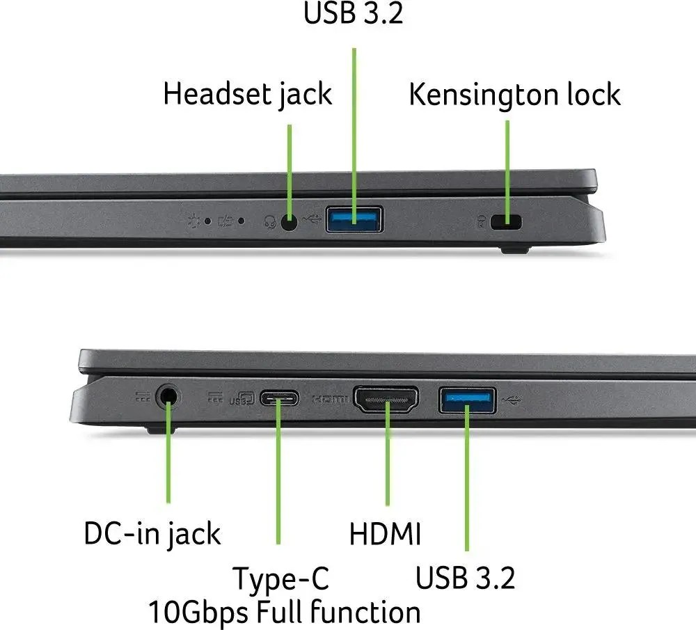 картинка Ноутбук Acer Extensa 15 EX215-23-R0YA 15.6 FHD IPS AMD Ryzen 5 7520U/ 8GB DDR5/ 256/ NO OS Steel Gray от магазина КомпьютерЦентр