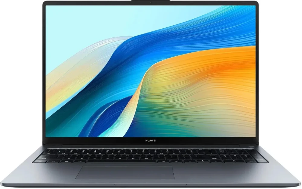 картинка Ноутбук Huawei Matebook D 16 (53014HYG) 16'' IPS (1920x1200)/  Core i9-13900H (14/ 20) /  16Gb/  1Tb SSD/  Intel Iris Xe Graphics/  WiFi/  BT/  DOS/  56 Втч/  1.68 кг/  Gray от магазина КомпьютерЦентр