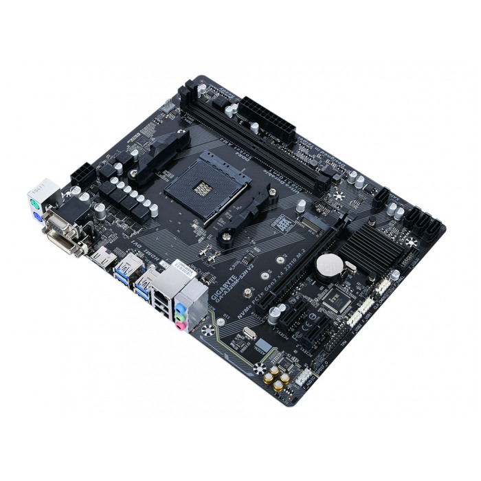 картинка Материнская плата Gigabyte GA-A320M-S2H V2 Soc-AM4 (GA-A320M-S2H V2) от магазина КомпьютерЦентр