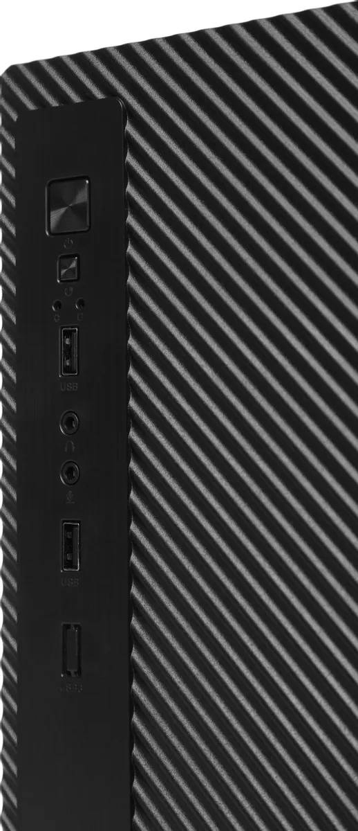 картинка Корпус Accord ACC-2053B, черный, без БП, mATX от магазина КомпьютерЦентр