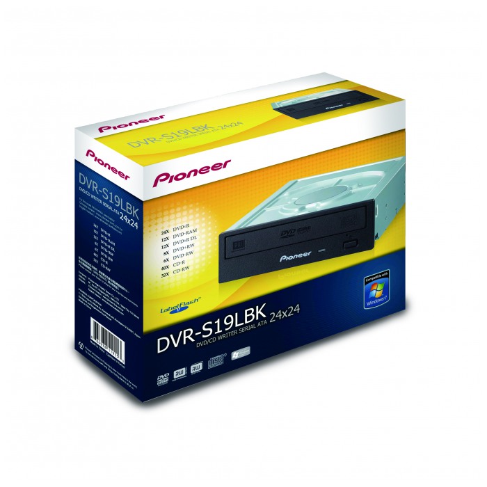 картинка Привод Pioneer DVR-S19 Black SATA (DVR-S19LBK) от магазина КомпьютерЦентр