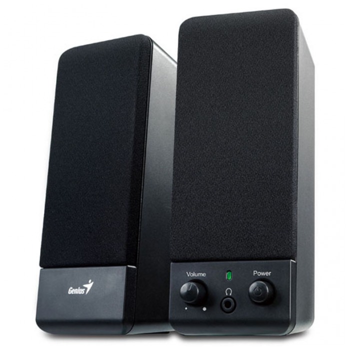 картинка Колонки Genius SP-S110 2.0 Black (31730613101) от магазина КомпьютерЦентр