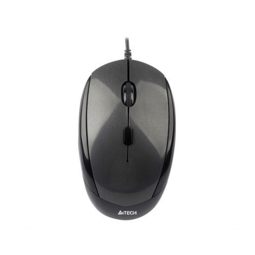 картинка Мышка A4tech N-200X GlossGrey/Black USB (N-200X-1) от магазина КомпьютерЦентр