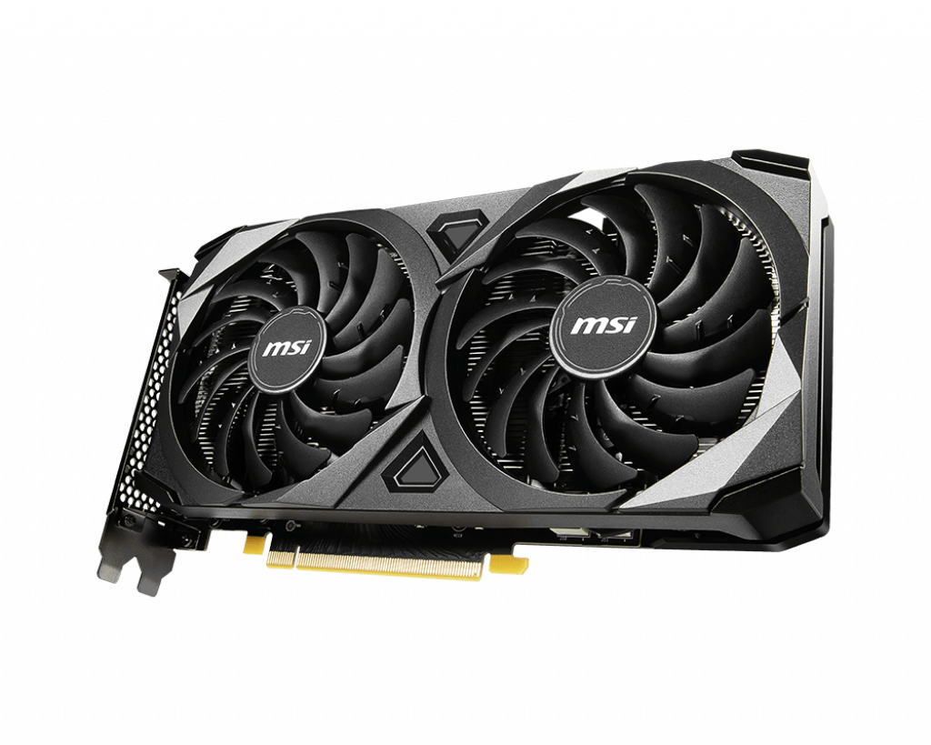 картинка В/ к 12Gb GDDR6 GeForce RTX 3060 VENTUS 2X MSI OC (RTX 3060 VENTUS 2X 12G OC от магазина КомпьютерЦентр