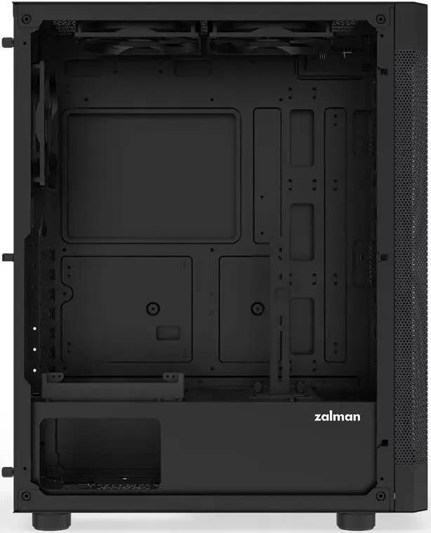 картинка Корпус Zalman i4 черный без БП / ATX / BLACK от магазина КомпьютерЦентр