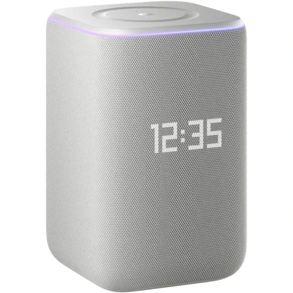 картинка Умная колонка Yandex Станция 3 с Алисой серая 50Вт Bluetooth/ Wi-Fi/ Zigbee/ Matter (YNDX-00060GRY) от магазина КомпьютерЦентр