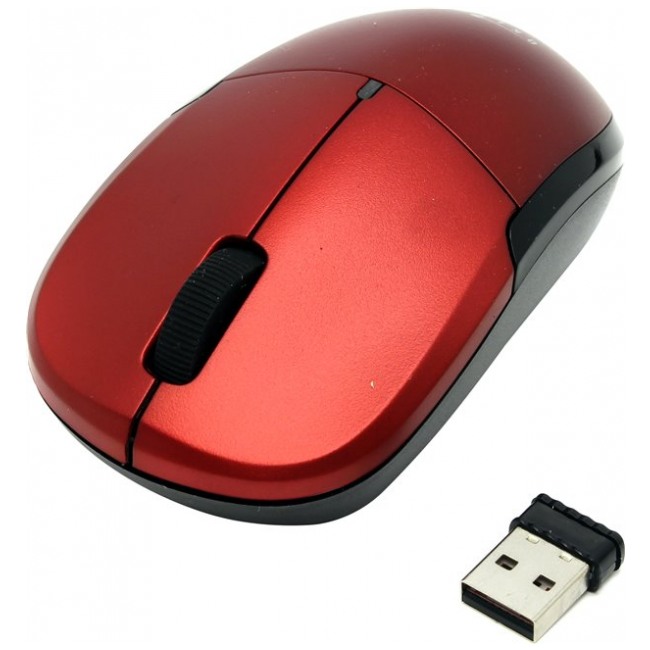 картинка Мышка Oklick 575SW+ Wireless Optical Mouse Red от магазина КомпьютерЦентр