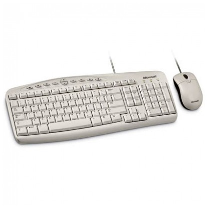 картинка Клавиатура+мышь Microsoft Basic Value Pack White PS/2 (B7S-00023) от магазина КомпьютерЦентр