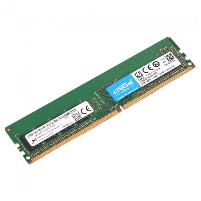 картинка Оперативная память Crucial DIMM DDR4 8Gb 2666MHz PC4-21300 (CT8G4DFS8266) от магазина КомпьютерЦентр