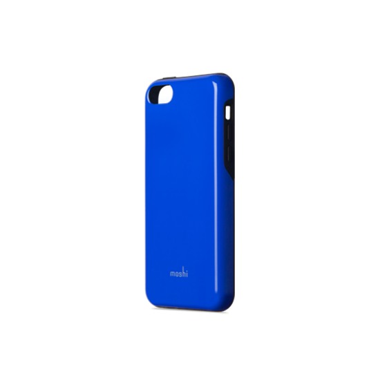 картинка Чехол Moshi iGlaze Remix Diablo Blue for iPhone 5c (99MO069511) от магазина КомпьютерЦентр
