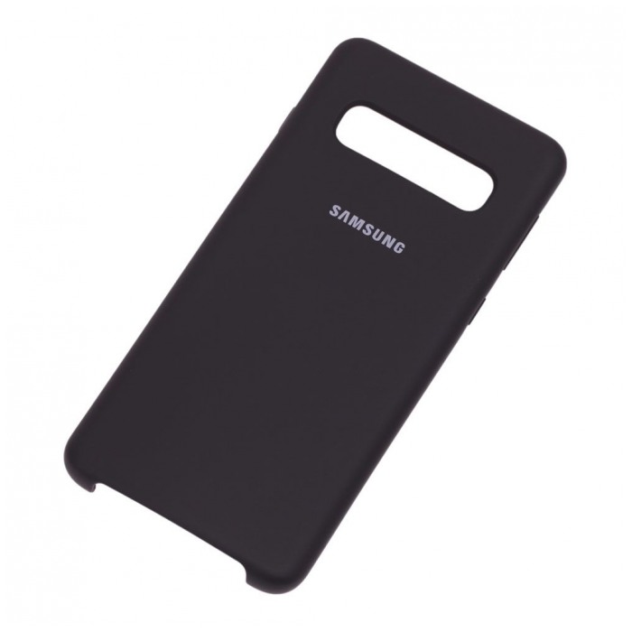 картинка Чехол Silicone Caser for Samsung G973 Galaxy S10 Black от магазина КомпьютерЦентр