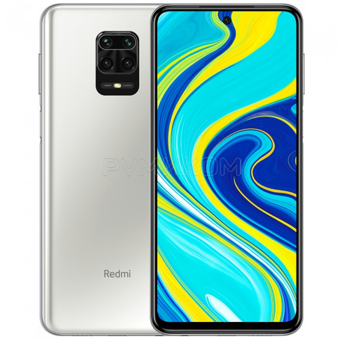 картинка Смартфон Xiaomi Redmi Note 9 Pro 6Gb 64Gb White от магазина КомпьютерЦентр