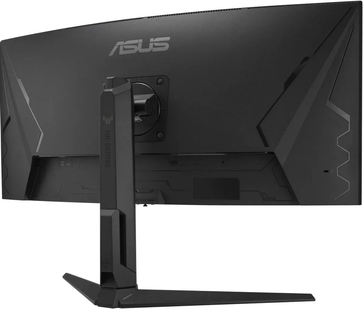 картинка Монитор 34'' Asus TUF Gaming VG34VQEL1A Curved 1500R, 100 Hz, 3440x1440, HDR10, HAS, VA, 1 ms MPRT, 300 cdm, FreeSync, 2xHDMI, DP, 3xUSB, 2x2W, VESA от магазина КомпьютерЦентр
