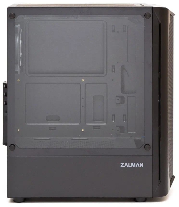 картинка Компьютерный корпус MidiTower Zalman N4 black, без БП, (N4 rev.1) от магазина КомпьютерЦентр