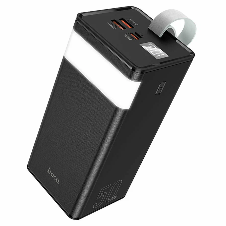 картинка Внешний аккумулятор Hoco J86A Powermaster 22.5W fully 50000mAh black от магазина КомпьютерЦентр