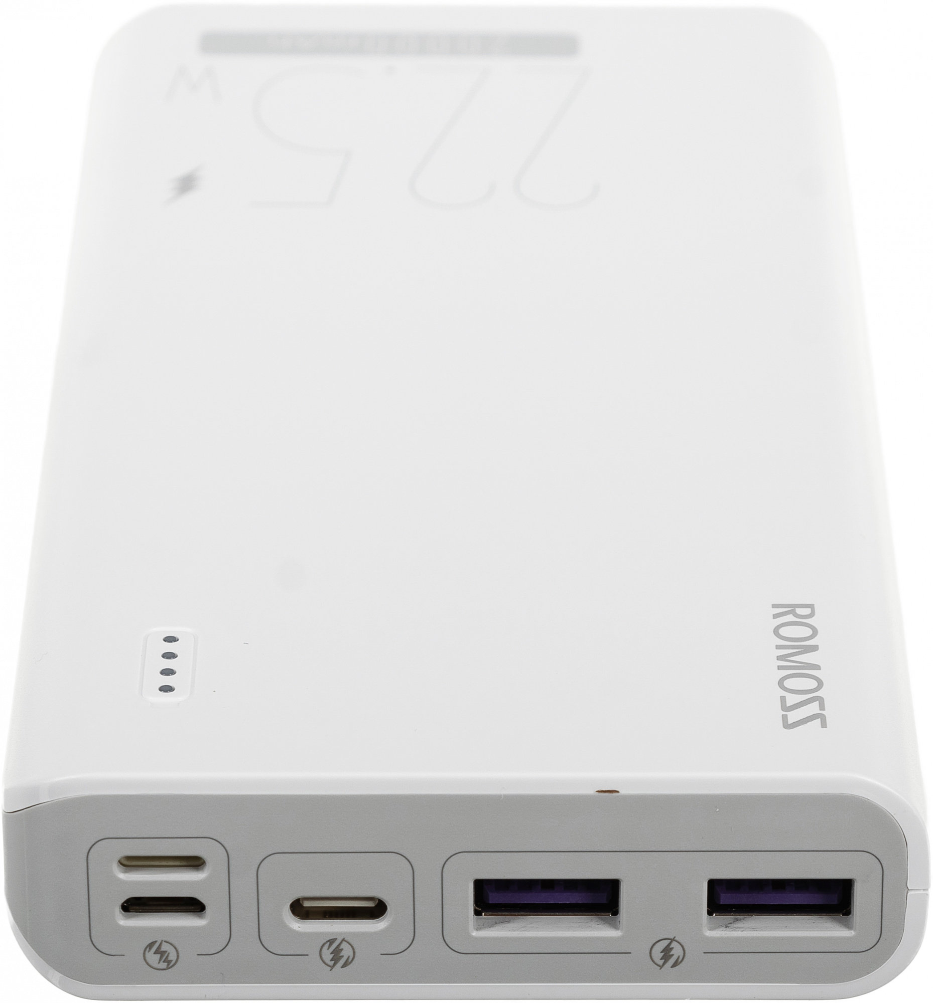 картинка Внешний аккумулятор Romoss Sense 6F 20000mAh White от магазина КомпьютерЦентр