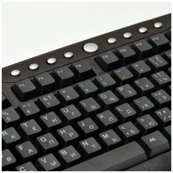 картинка Клавиатура DeTech K4211 USB Black от магазина КомпьютерЦентр