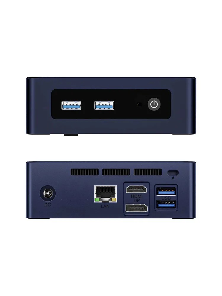 картинка Мини-ПК SOYO M4Plus Intel N150/  16 ГБ/  SSD 512 ГБ/  Intel UHD Graphics/  Windows 11 Pro, черный матовый от магазина КомпьютерЦентр