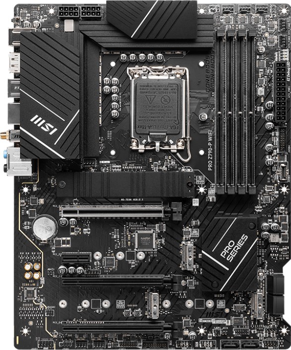 картинка Материнская плата MSI PRO Z790-P WIFI, LGA 1700, Intel Z790, 4xDDR5 от магазина КомпьютерЦентр