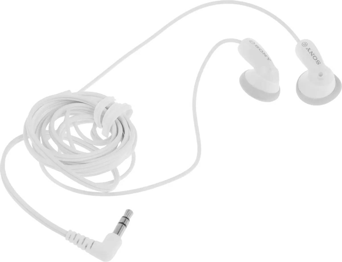 картинка Наушники Sony MDR-E9LP вкладыши White (MDR-EX9LP/ WIZ1E) от магазина КомпьютерЦентр
