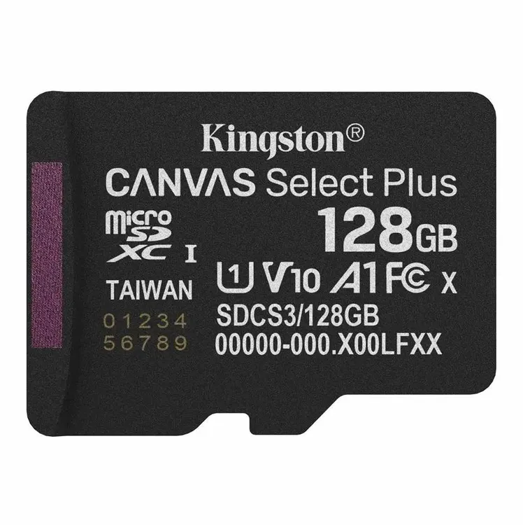 картинка Карта памяти 128Gb microSDXC Kingston Canvas Select Plus V10 A1 w/ o adapter (SDCS3/ 128GBSP) от магазина КомпьютерЦентр