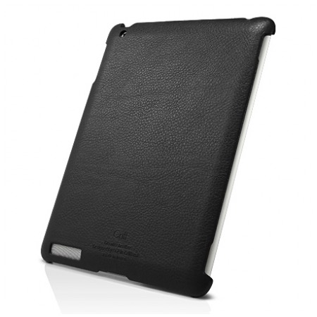 картинка Чехол SGP Leather Case Griff Series Black for iPad 2 (SGP07693) от магазина КомпьютерЦентр