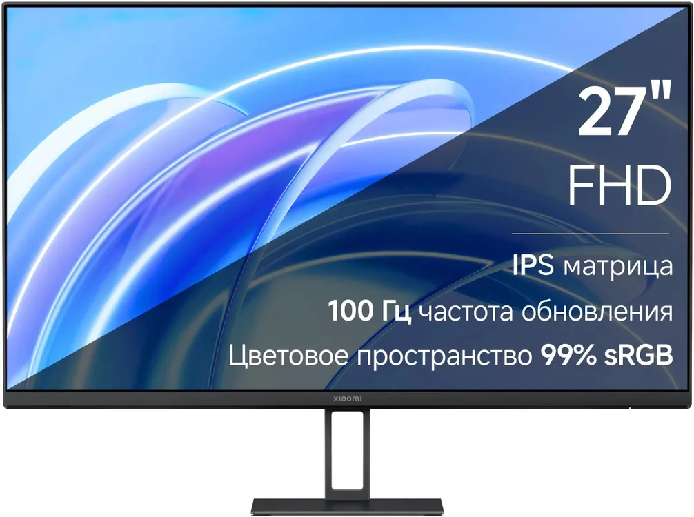 картинка Монитор 27'' Xiaomi A27i IPS, черный (ELA5345EU) от магазина КомпьютерЦентр