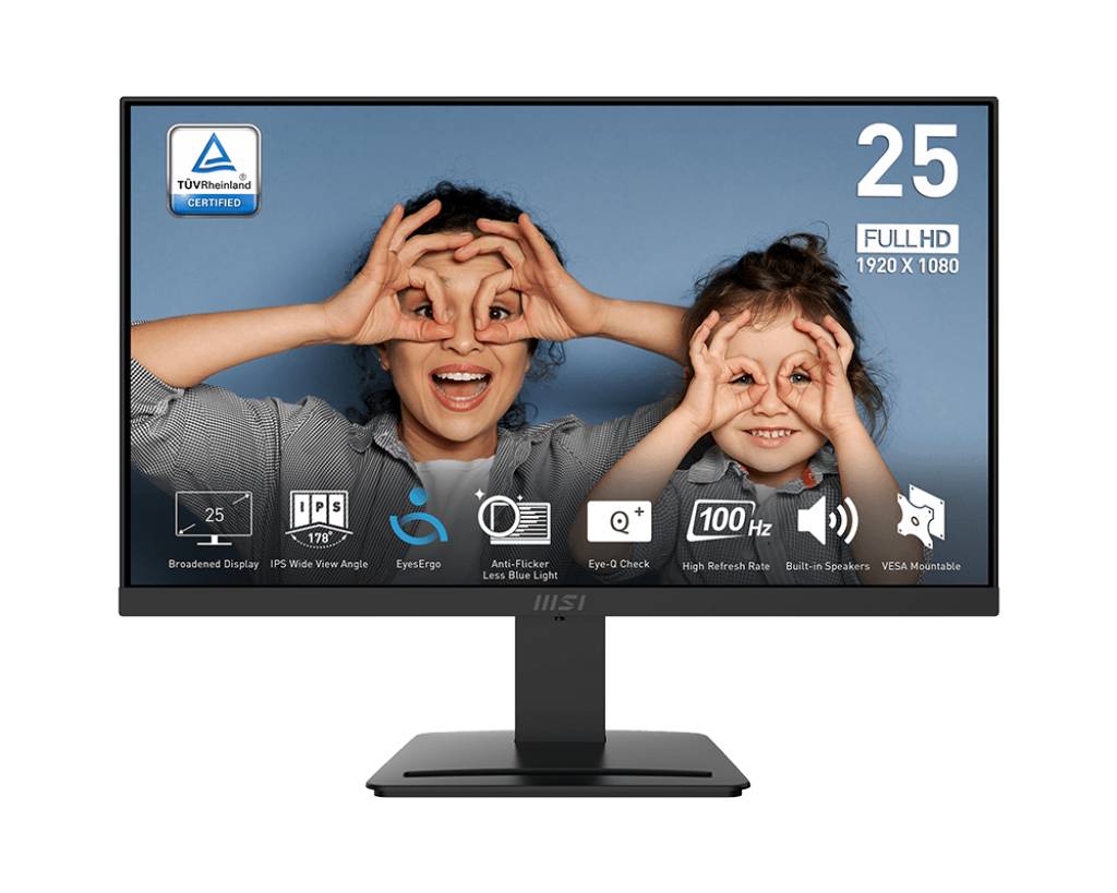 картинка Монитор 24.5'' MSI Pro MP253 IPS от магазина КомпьютерЦентр