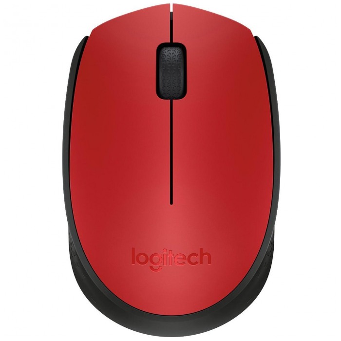 картинка Мышка Logitech M171 Wireless Red/Black (910-004641) от магазина КомпьютерЦентр