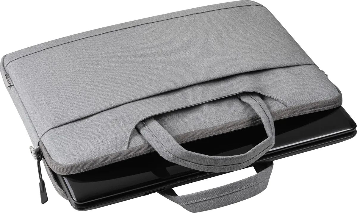картинка Сумка для ноутбука Defender Omny 15-16'' Grey карман (26136) от магазина КомпьютерЦентр